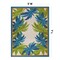 World Rug Gallery Tropical Floral Border Flatweave Indoor/Outdoor Area Rug 5' X 7' Green 9012GREEN5X7 - alternate 3